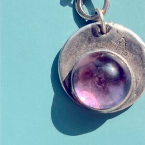 Jes Maharry Necklace with an Incredibly Beautiful Amethyst Pendant